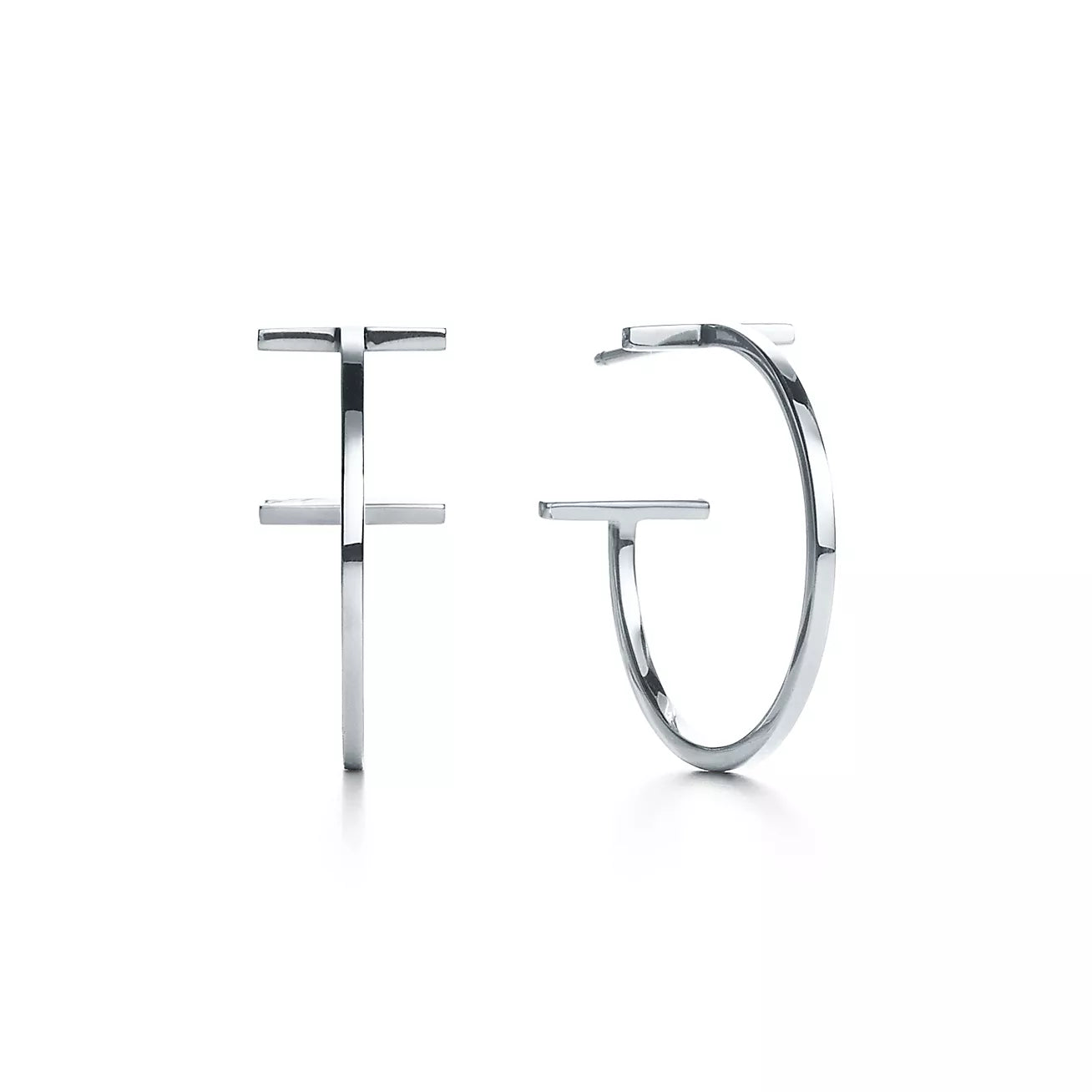 Roostick T Hoop Earrings