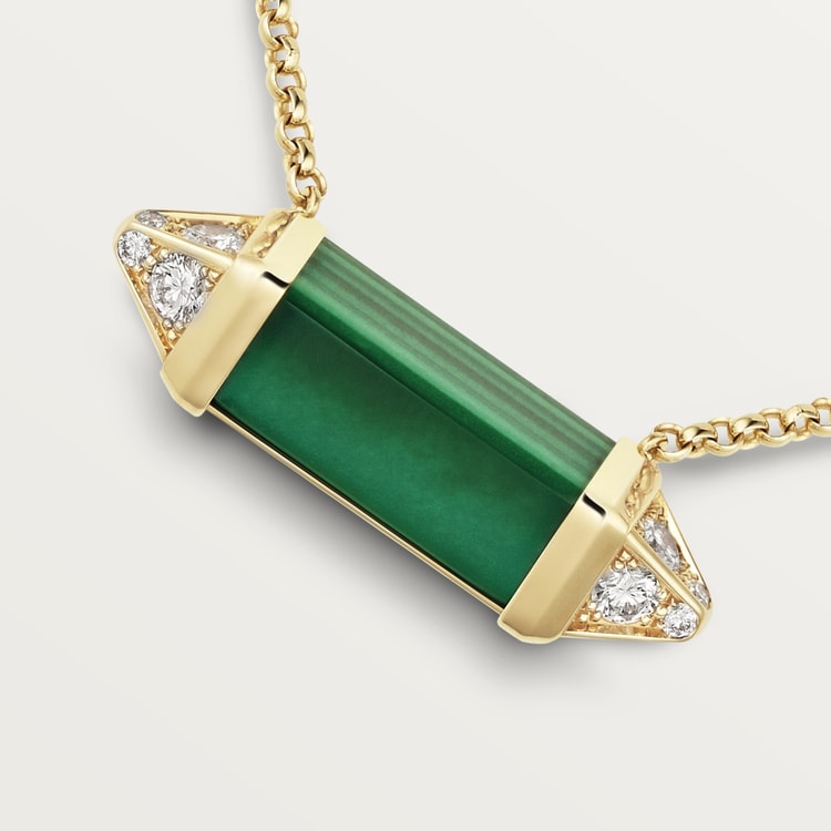 Roostick Les Berlingots De Malachite Necklace