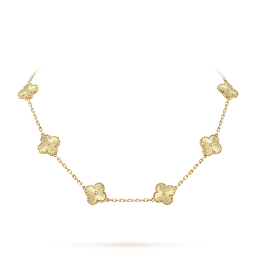 Roostick Vintage Alhambra 10 Motifs Necklace
