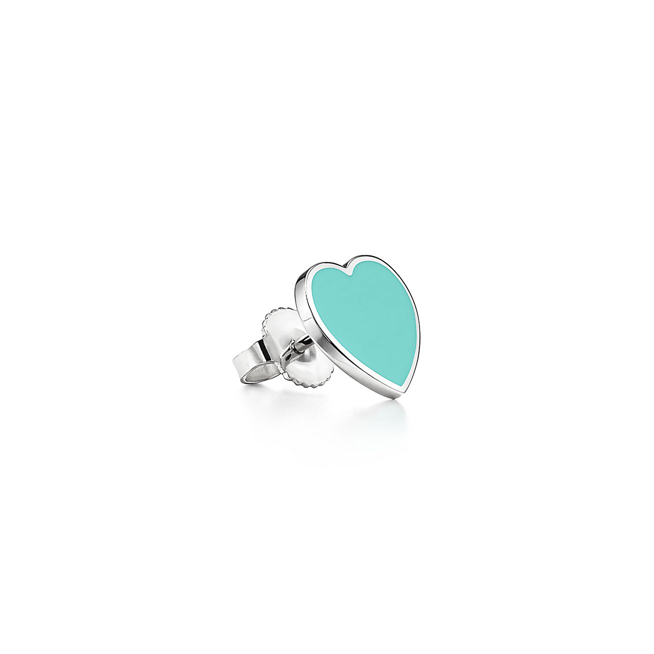 Roostick 18K Return to T Blue Heart Earrings