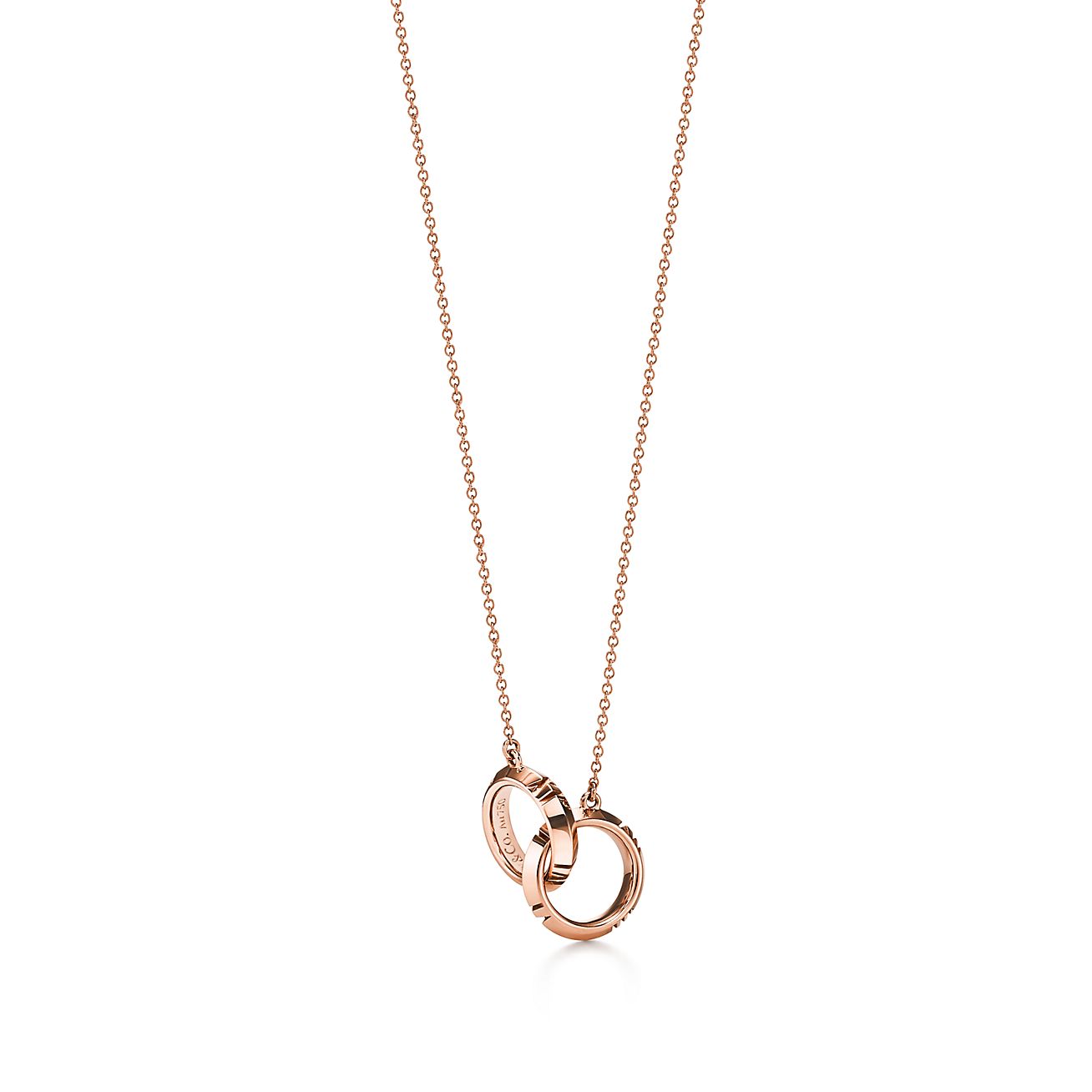Roostick Atlas X Closed Interlocking Pendant Necklace