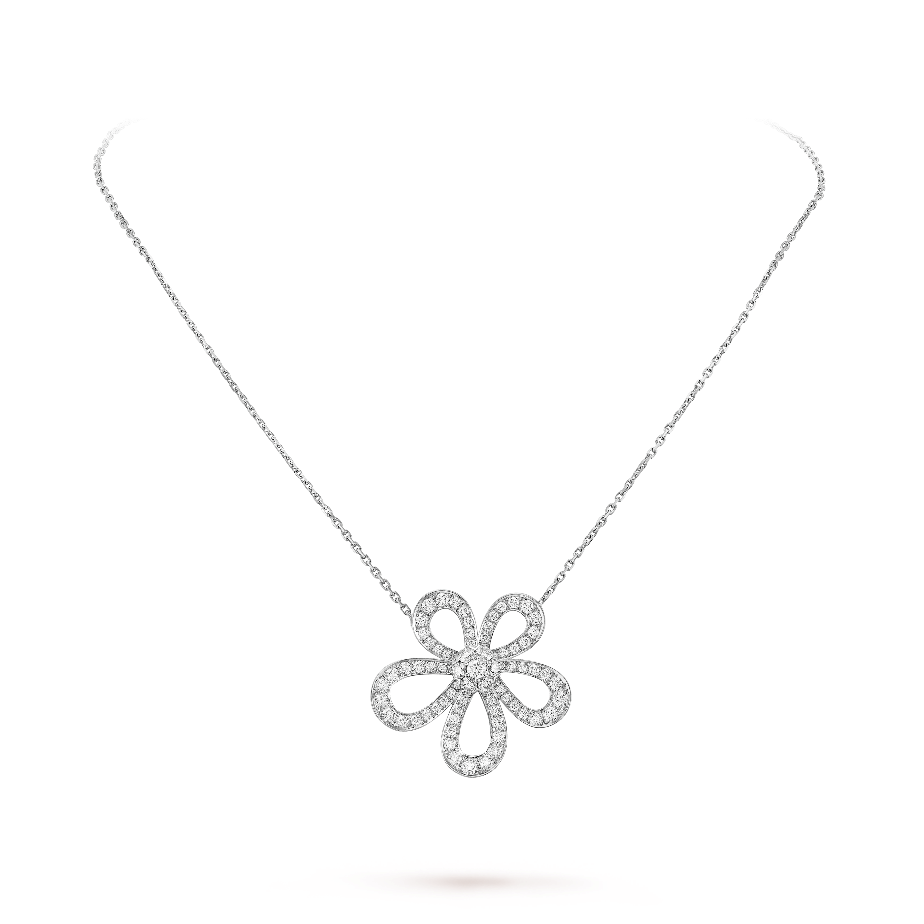 Roostick Flowerlace Pendant Necklace