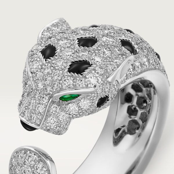 Roostick Panthère De Open Diamond Ring