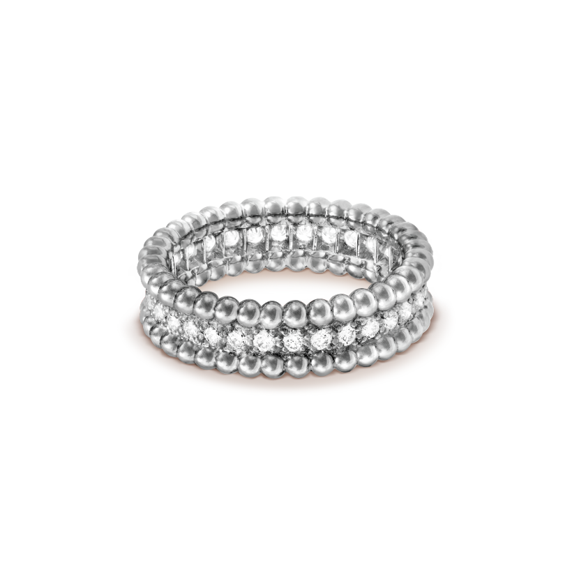 Roostick Perlée Diamonds Ring