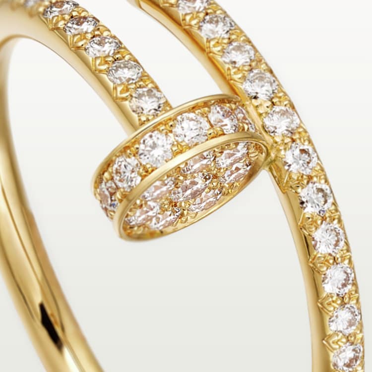 Roostick Juste Un Clou Full Diamond Ring