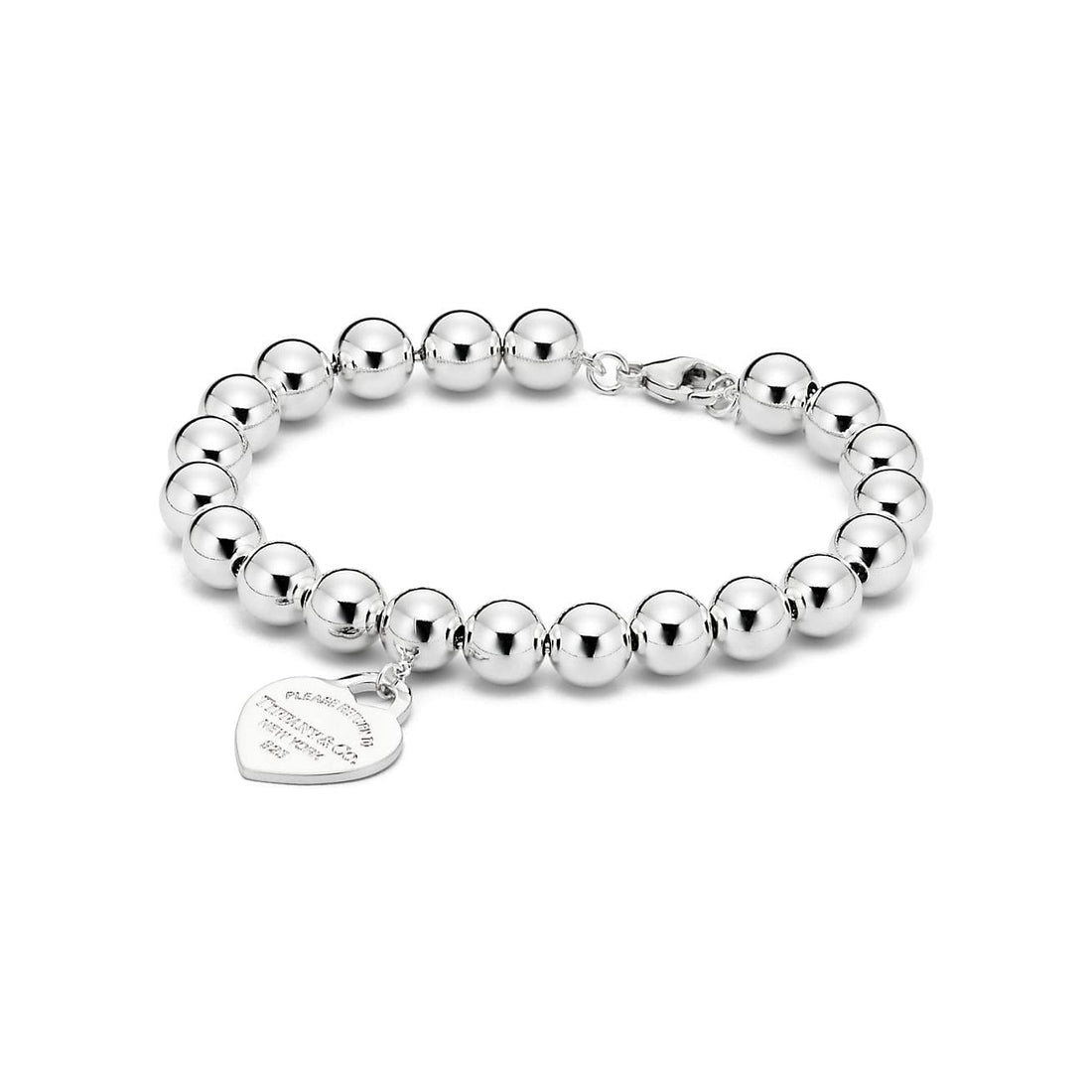 Roostick 18K Return to T Heart Tag Bracelet