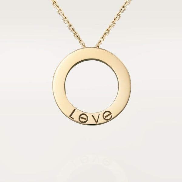 Roostick Love Diamond-Paved Love Necklace