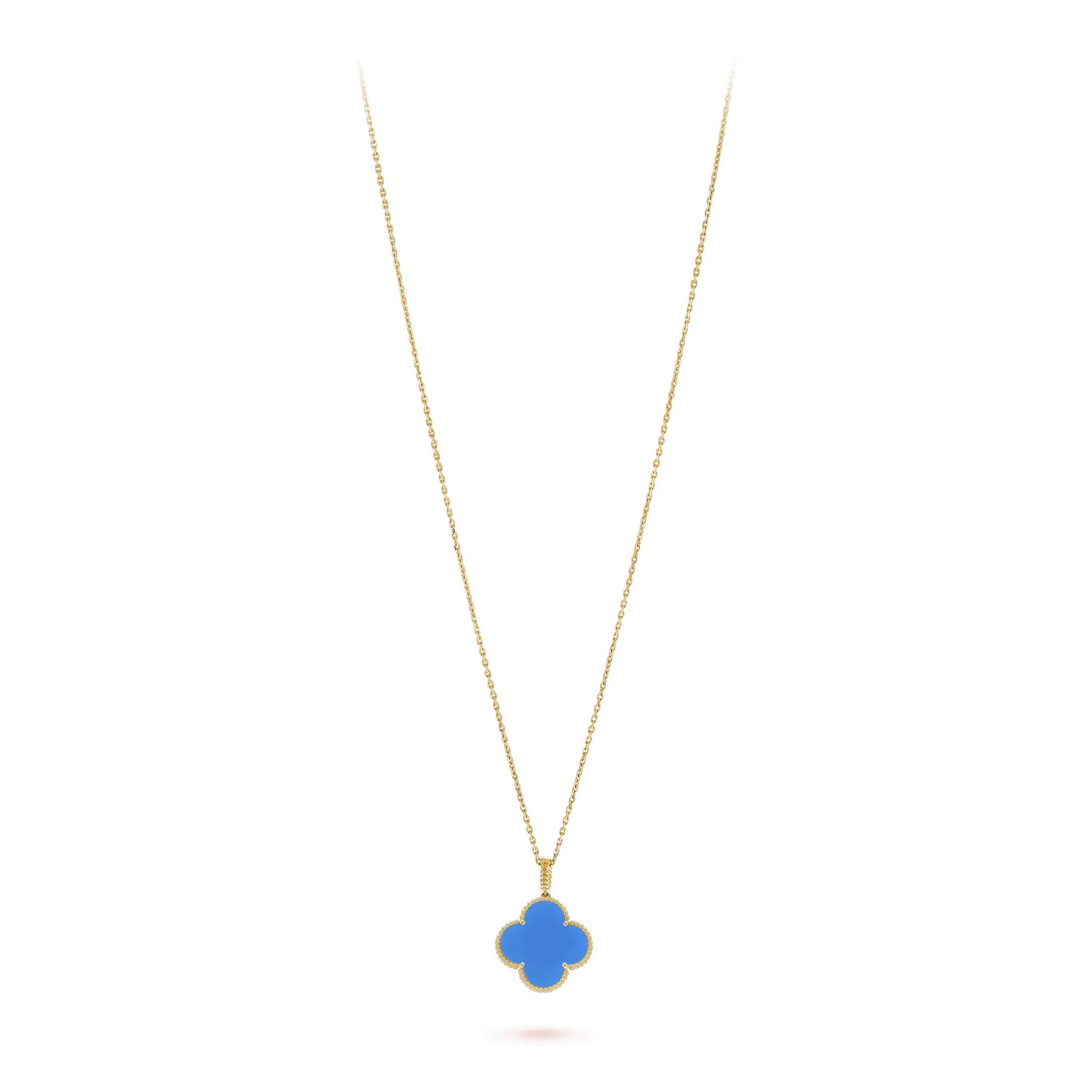 Roostick Magic Alhambra Agate Clover Necklace
