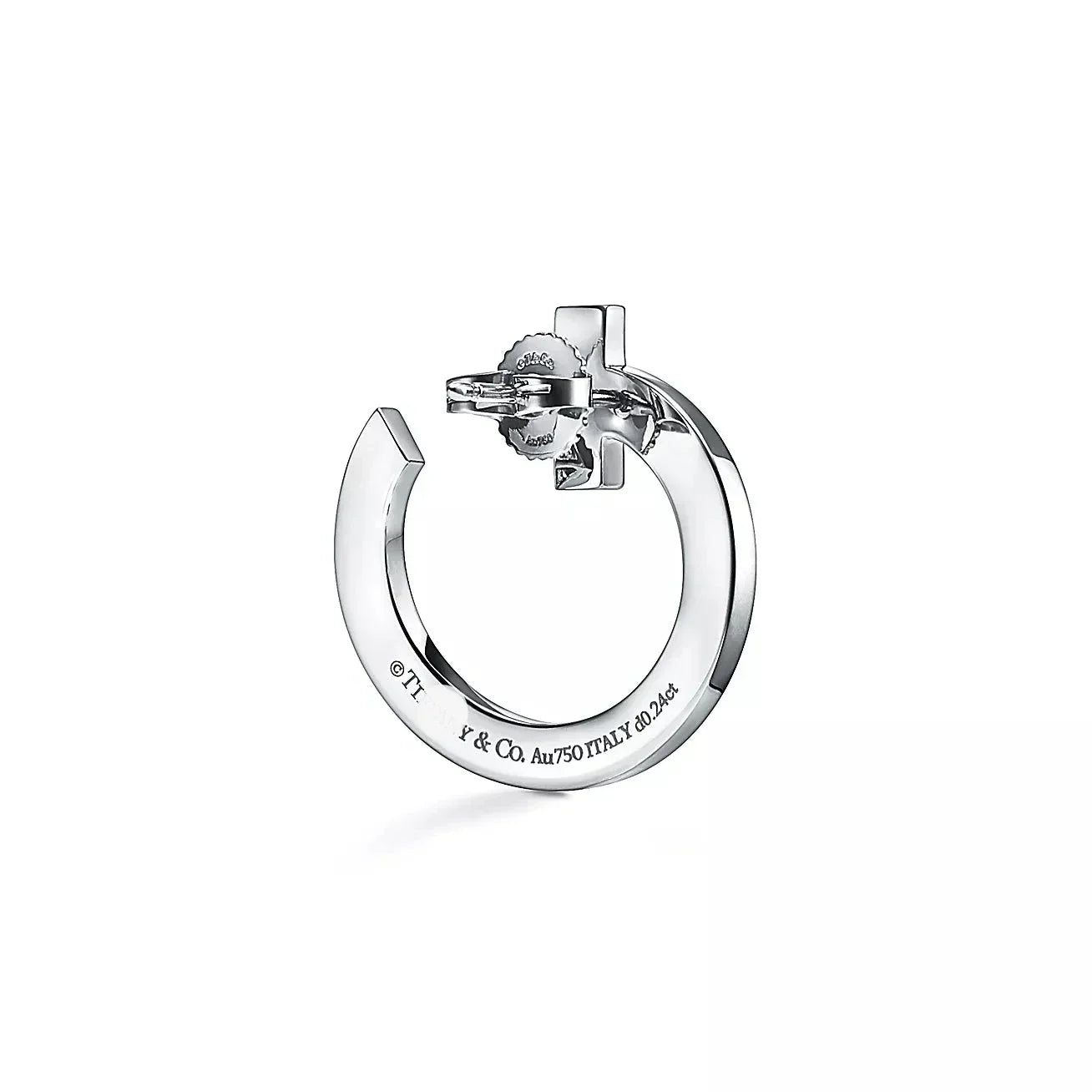 Roostick T T1 Open Hoop Earrings