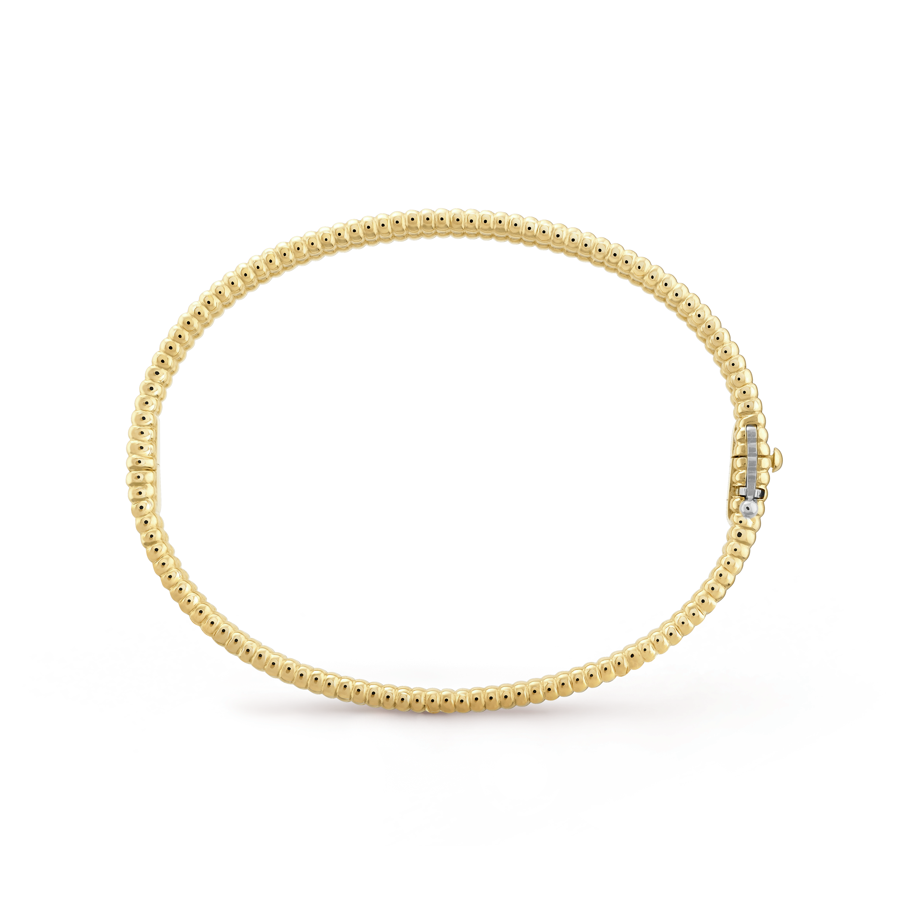 Roostick Perlée Diamonds One Row Bracelet