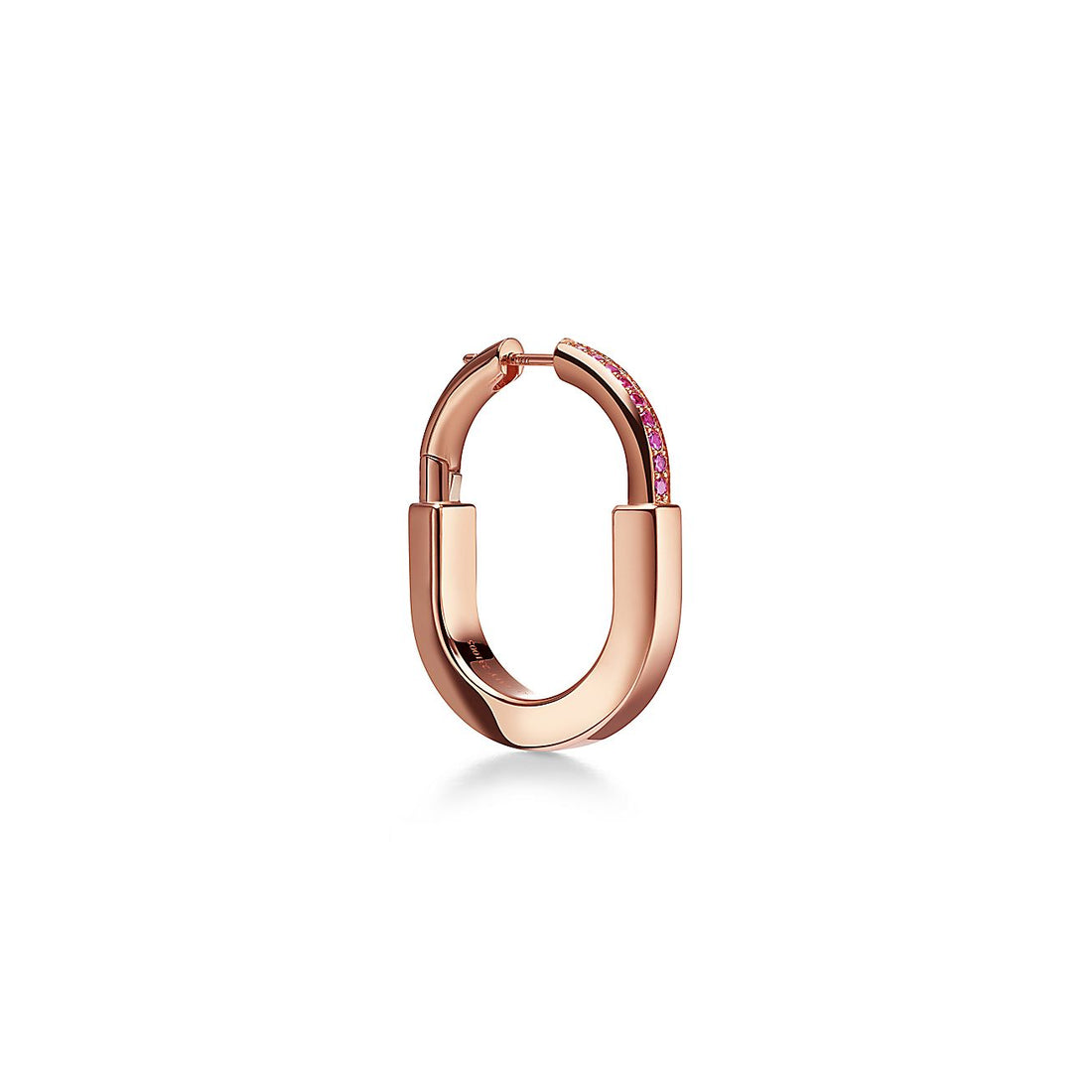 Roostick Lock ROSÉ Edition Medium Earrings