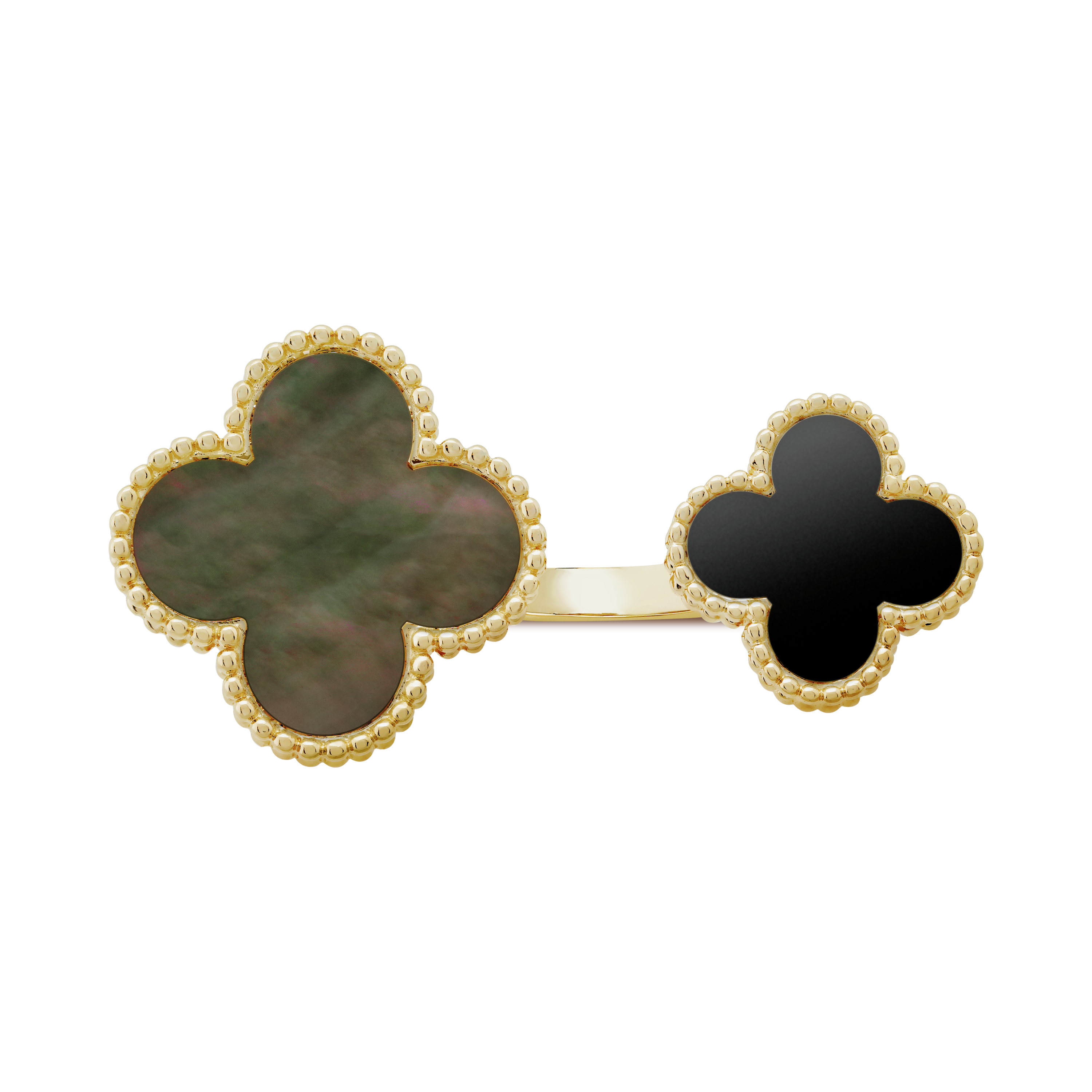 Roostick Magic Alhambra Clover Between The Finger Ring