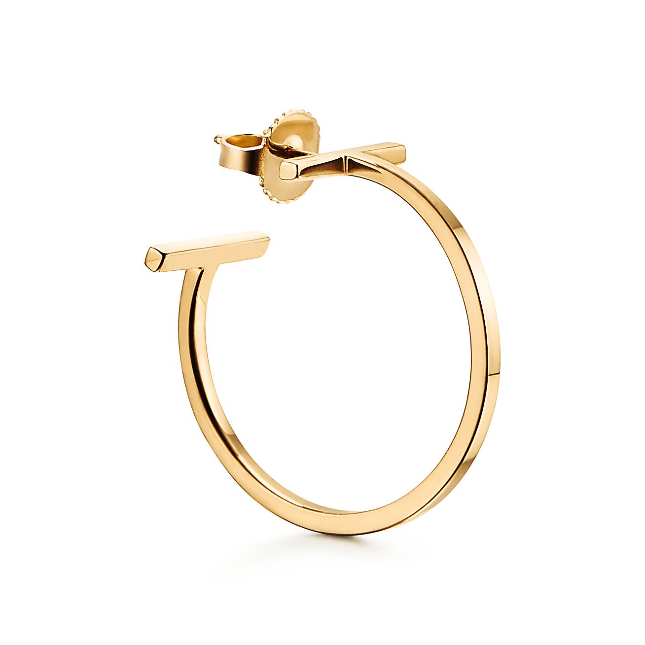 Roostick T Hoop Earrings