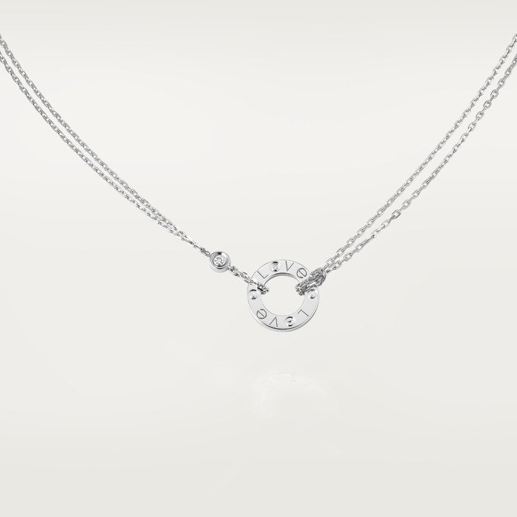 Roostick Love Two Diamond Necklace
