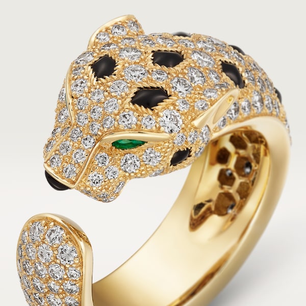 Roostick Panthère De Open Diamond Ring