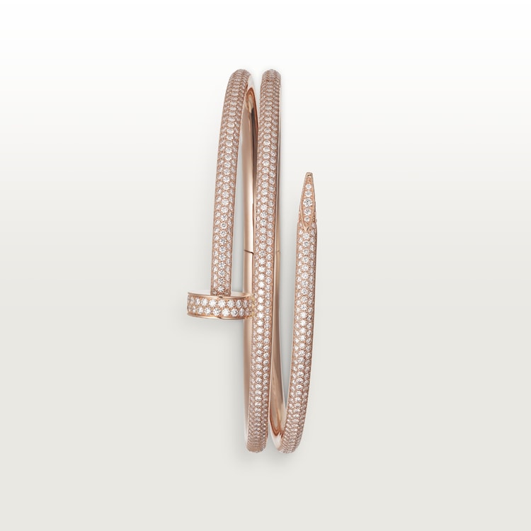 Roostick Juste Un Clou Full Diamonds Bangle Bracelet