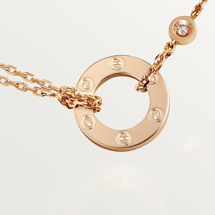 Roostick Love Two Diamond Necklace