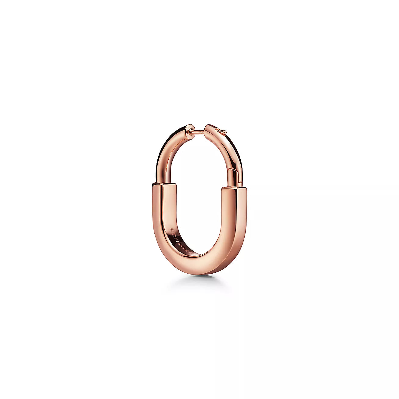 Roostick Lock ROSÉ Edition Medium Earrings