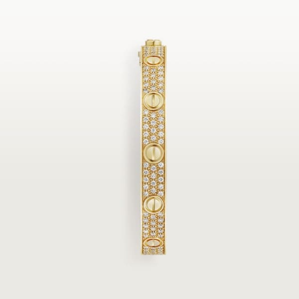 Roostick Love Pave Diamonds Bracelet