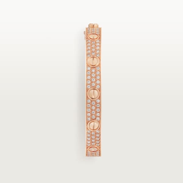 Roostick Love Pave Diamonds Bracelet