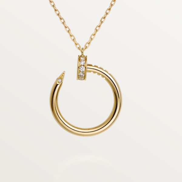Roostick Juste Un Clou Plain Round Diamonds Necklace