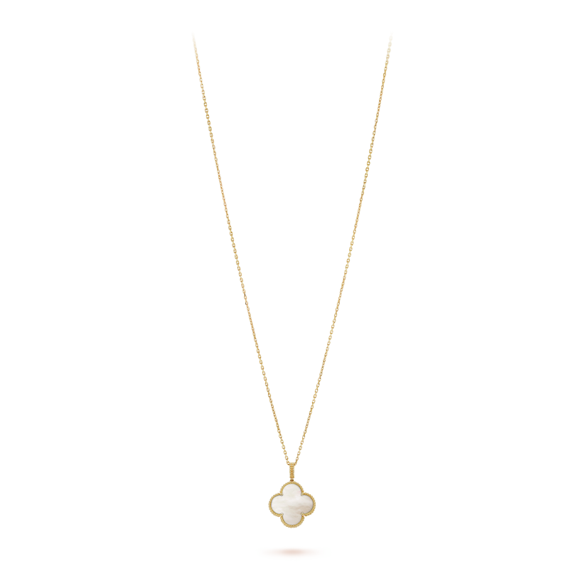 Roostick Magic Alhambra One Motif Pearl Necklace
