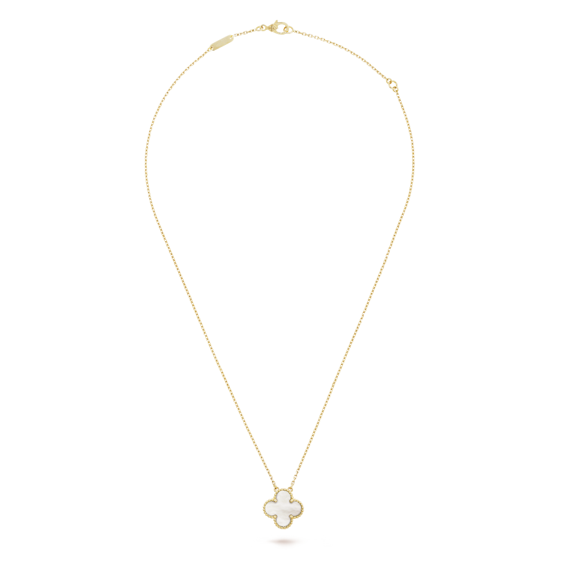 Roostick Vintage Alhambra Clover Pearl Pendant