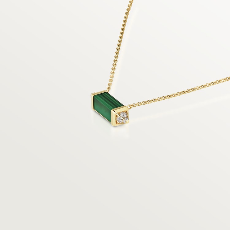 Roostick Les Berlingots De Malachite Necklace