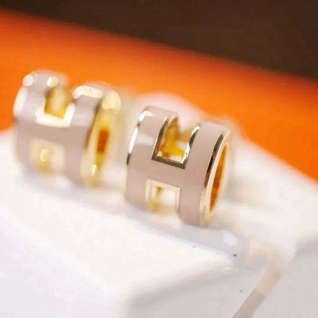 Roostick Mini Pop H Earrings