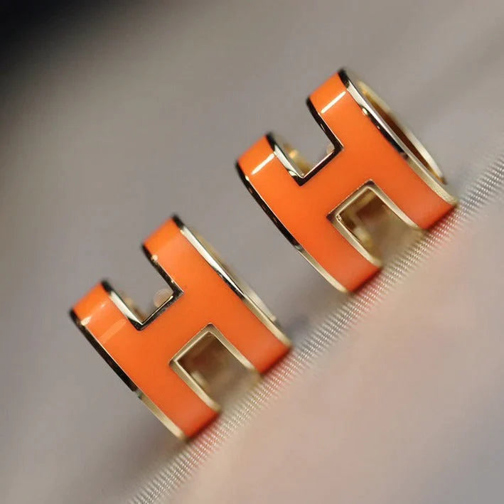 Roostick Mini Pop H Earrings