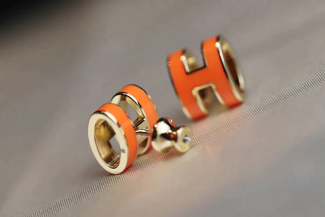 Roostick Mini Pop H Earrings