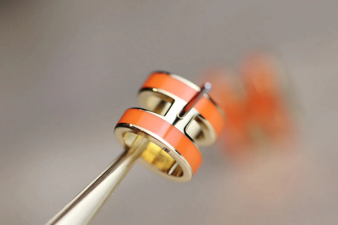 Roostick Mini Pop H Earrings