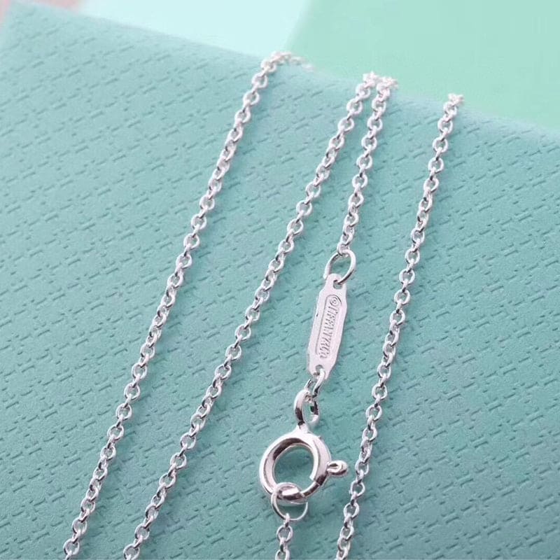 Roostick Red Double Heart Tag Necklace