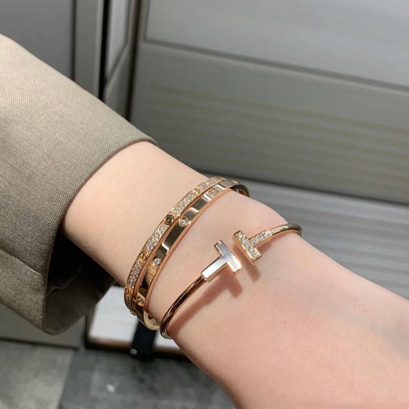 Roostick Love Diamond-Paved Bracelet
