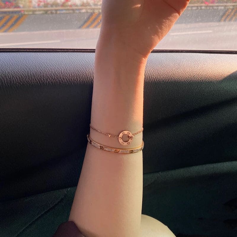Roostick Love Diamond-Paved Bracelet