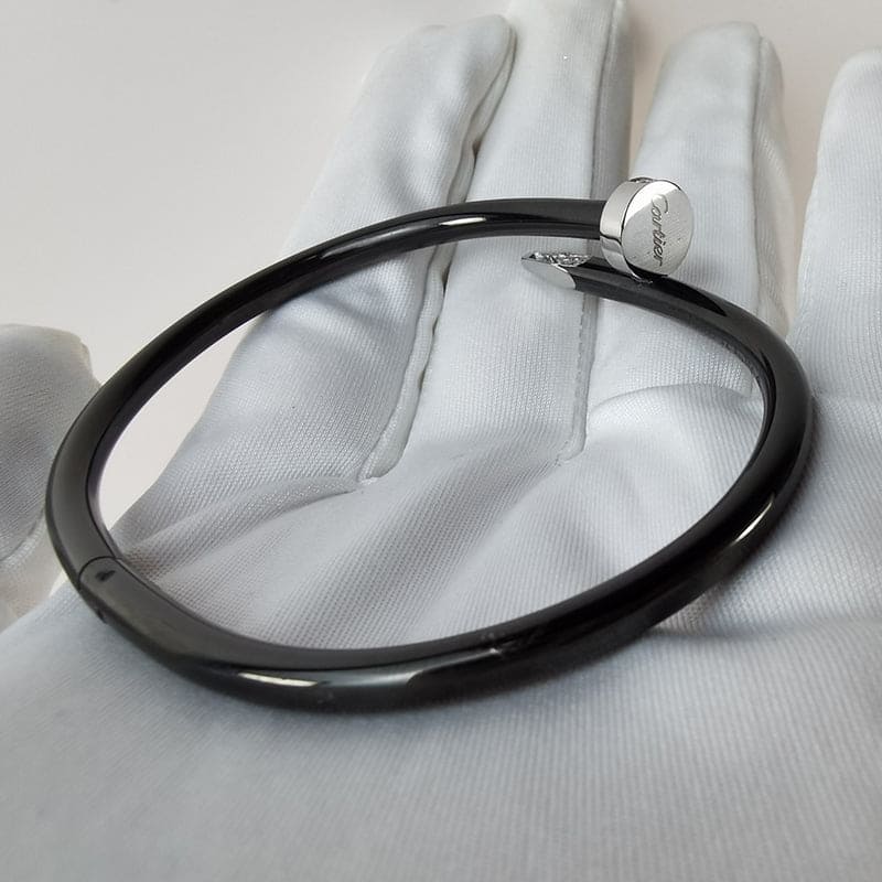 Roostick Juste Un Clou Black Diamonds Bracelet
