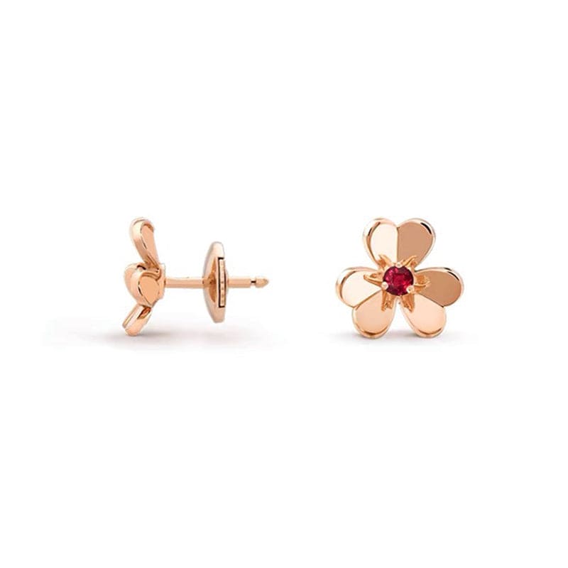 Roostick Frivole Mini Ruby Earrings