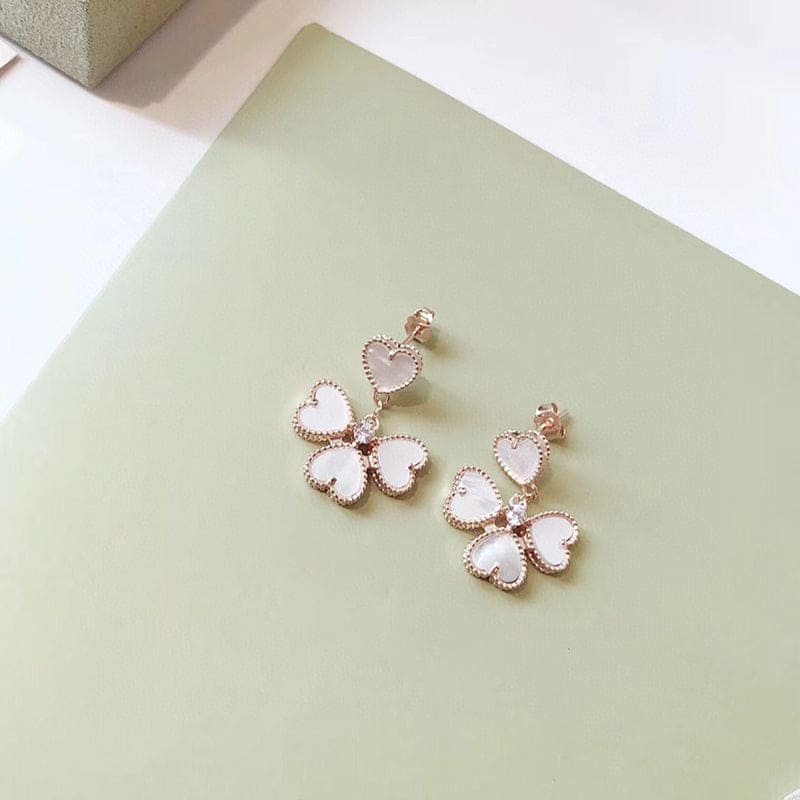 Roostick Sweet Alhambra Effeuillage Earrings
