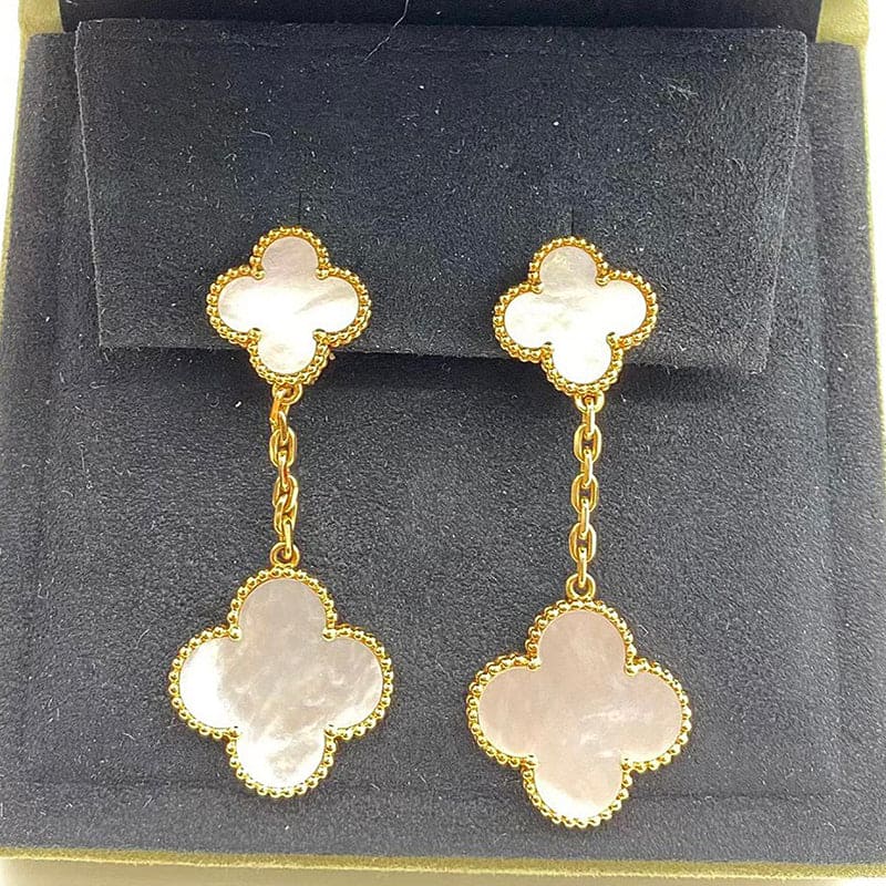 18k Magic Alhambra Earclips Earrings