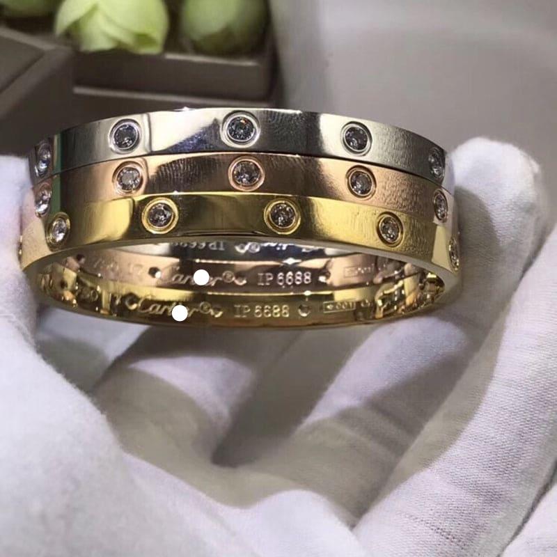 Roostick 10 Diamonds Love Bracelet