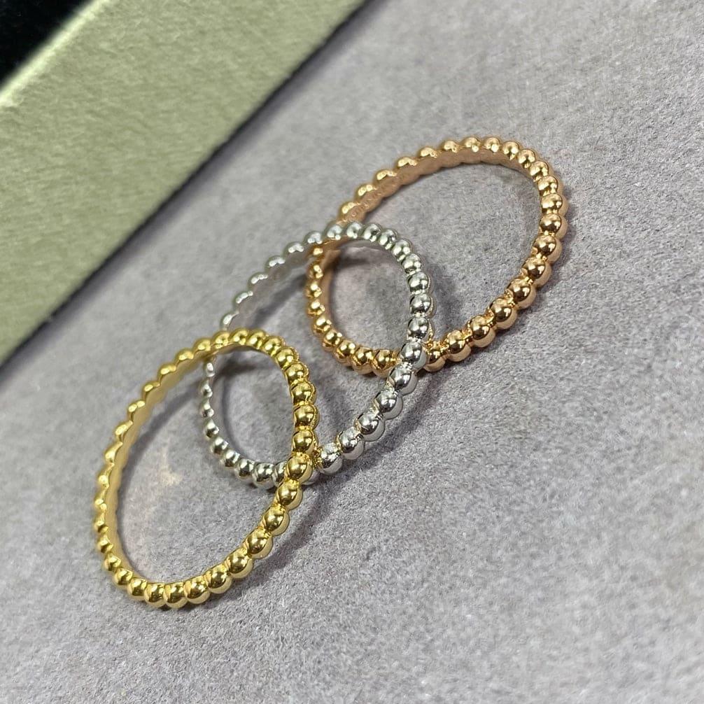 Roostick Perlée Pearls Of Gold Ring