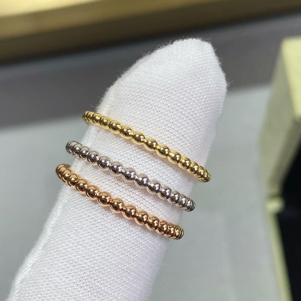 Roostick Perlée Pearls Of Gold Ring
