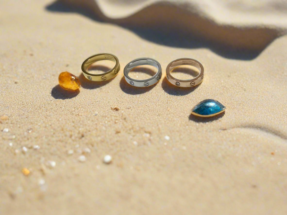 Roostick Love Wedding One Diamond Ring