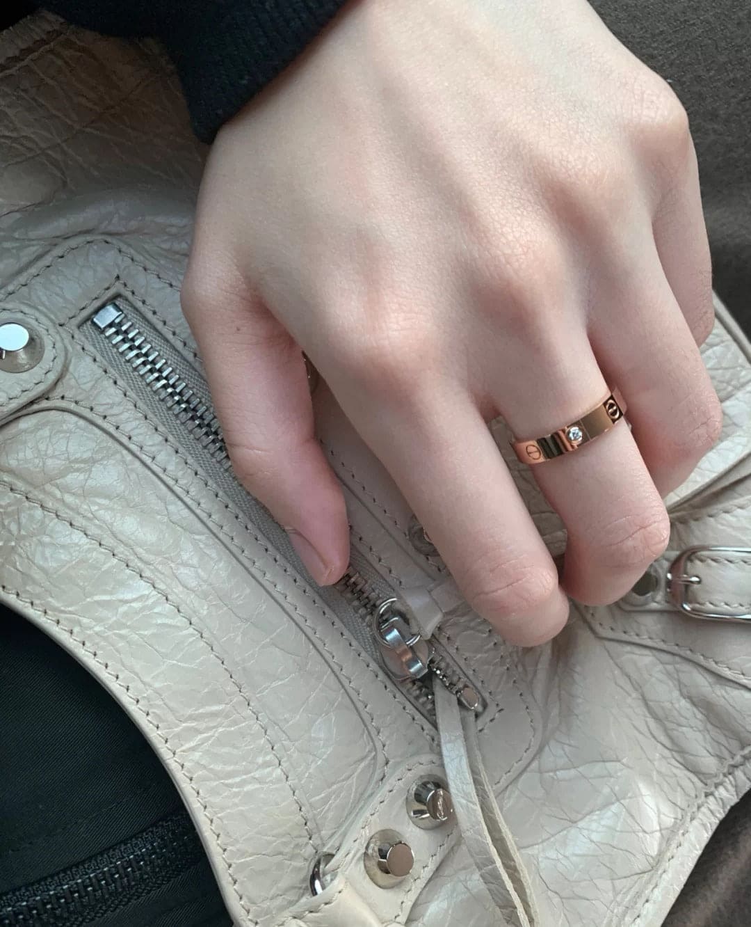 Roostick Love Wedding One Diamond Ring