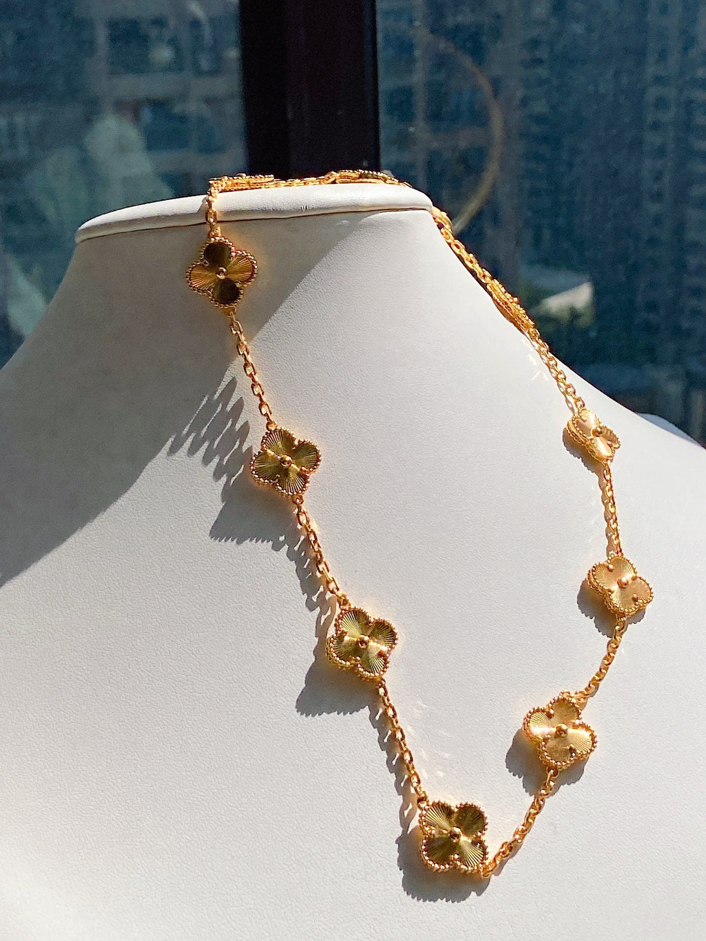 Roostick Vintage Alhambra 10 Motifs Necklace