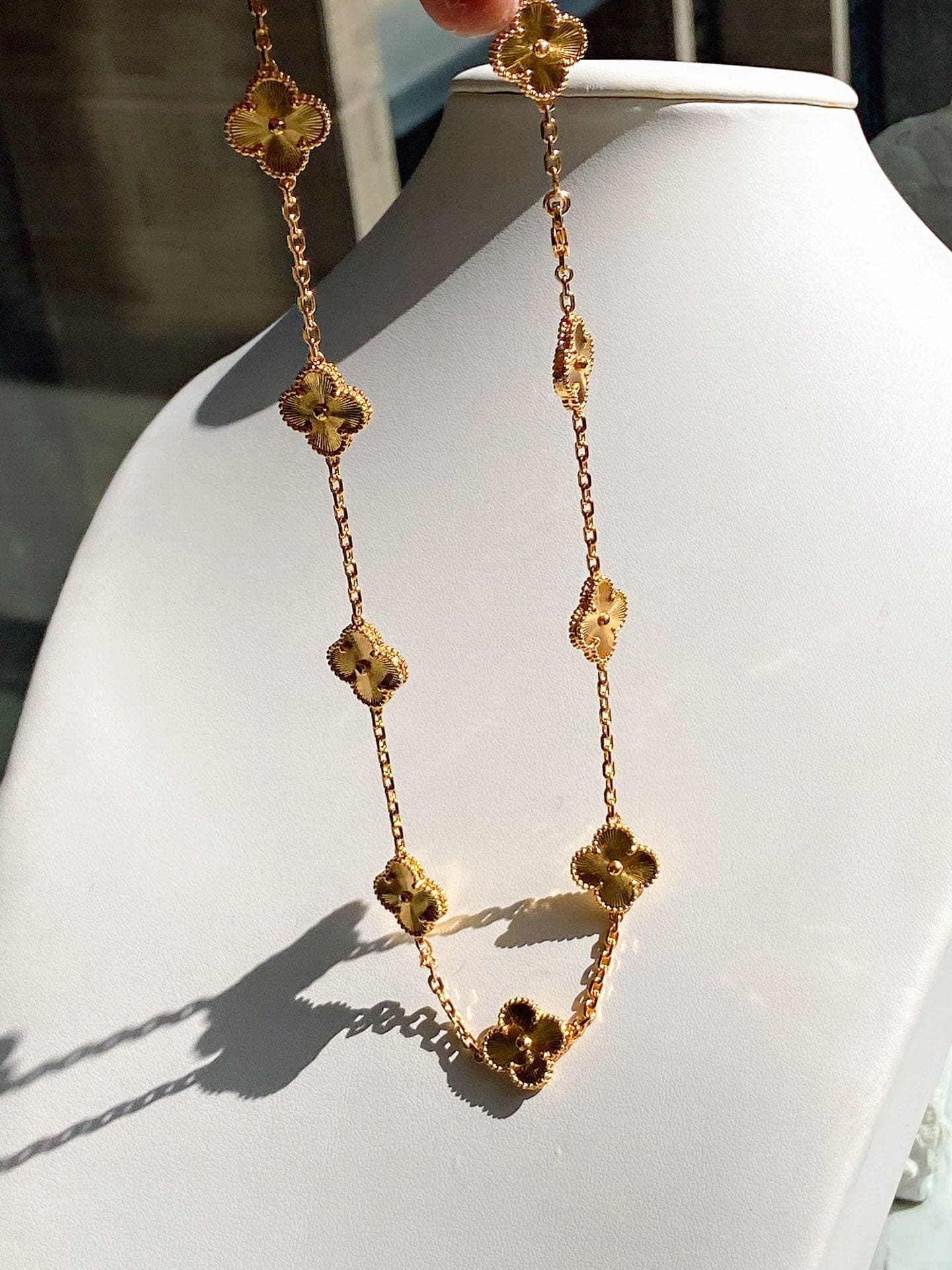 Roostick Vintage Alhambra 10 Motifs Necklace