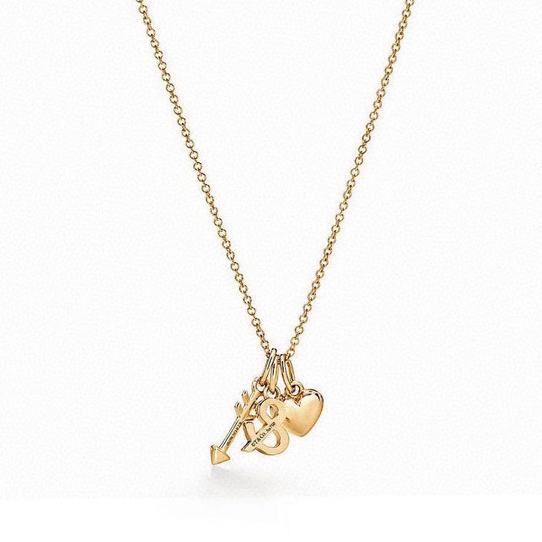 Roostick T Wine and Dine Pendant Necklace