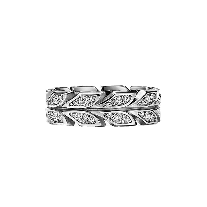 Roostick White Gold Victoria Vine Ring