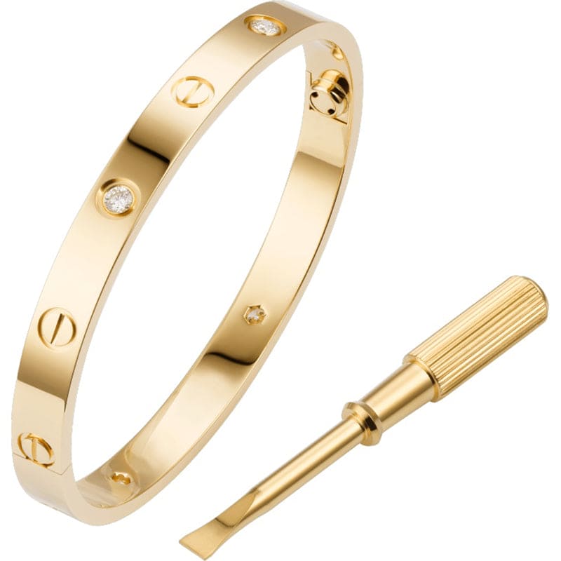 Roostick 4 Diamonds Love Bracelet