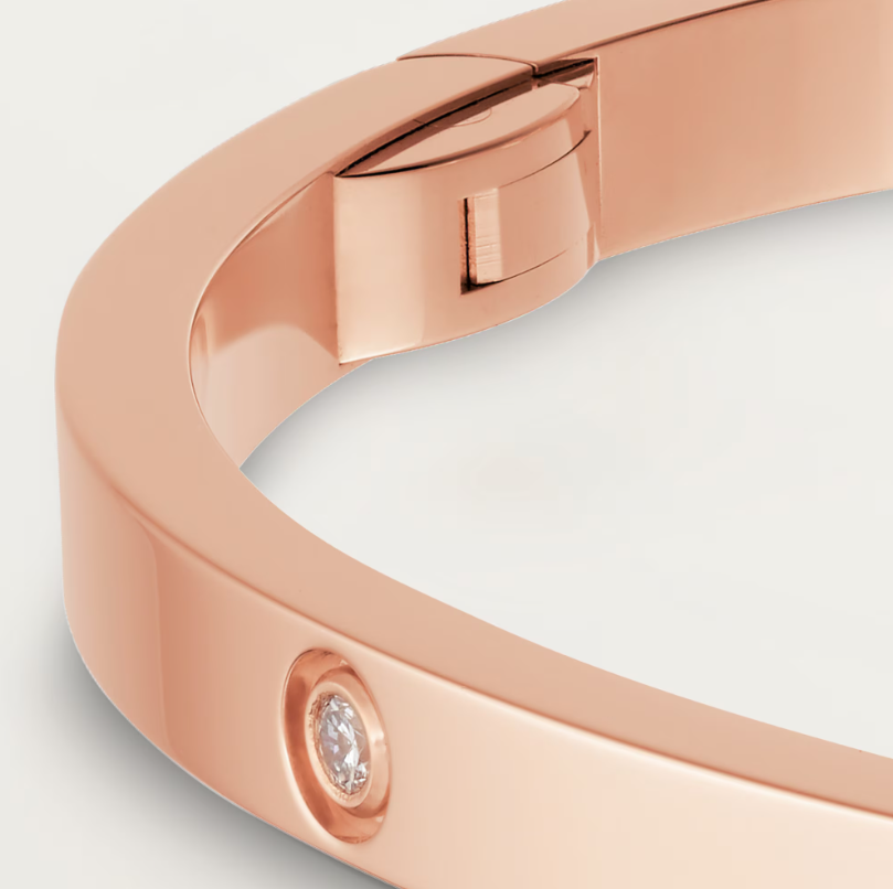 18K 10 Diamond Love Bracelet Timeless Luxury